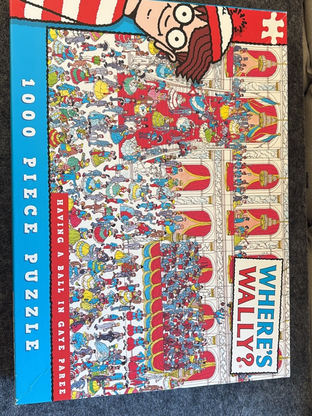 Where's Wally? 1000-Piece Jigsaw Puzzle - Red, Blue, Yellow
